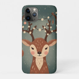 Case-Mate iPhone Case Cozy Christmas Deer with Ornaments and LPhone Case