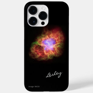 Coque Pour Pour iPhone 14 Pro Max Crabe nebula nom personnalisé astronomie