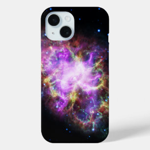 Coque Pour iPhone 15 Crabe Nebula Supernova Remnant Hubble Composite