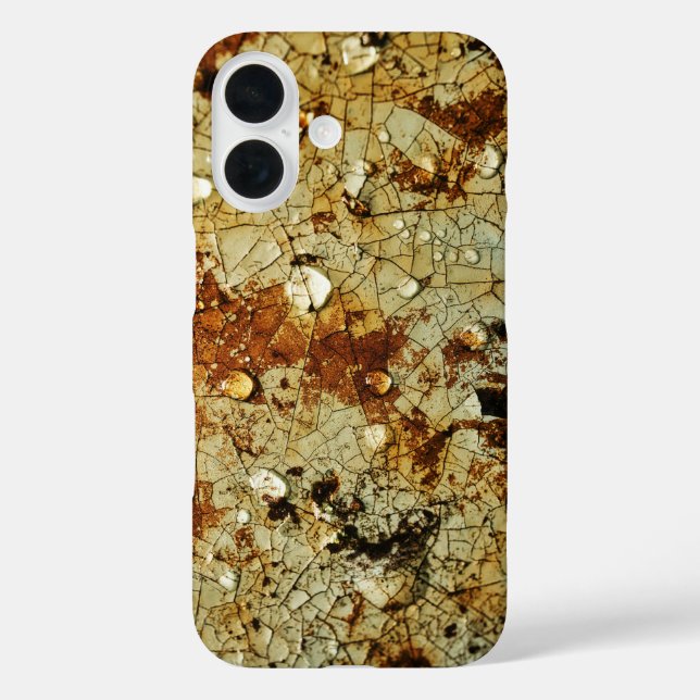 Coques Case-Mate iPhone Cracked Rusty Metal Surface (Verso)