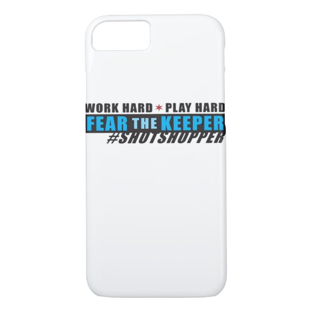 Coques Case-Mate iPhone Craignez Le Gardien. Shotstopper - Travailler dur, (Dos)