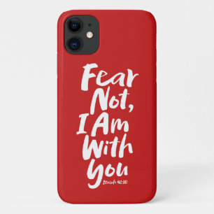 Case-Mate iPhone Case CRAINTE NON, je suis avec toi Foi religieuse Dieu 