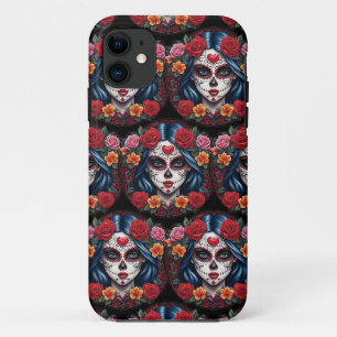 Case-Mate iPhone Case Crâne à sucre - Art de l'après-vie artistique