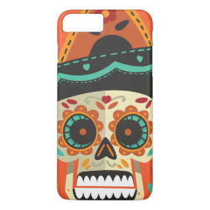 Case-Mate iPhone Case Crâne à sucre avec Casquette Dia de Muertos   Coqu