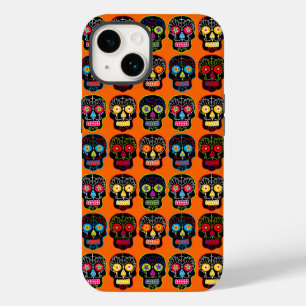 Coques Pour iPhone Crâne à sucre noir