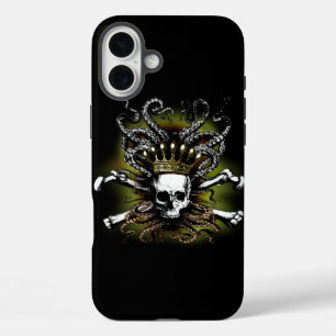 Coques iPhone 16 Plus Crâne de calmar roi