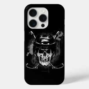 Coque iPhone 15 Pro Crâne de hockey