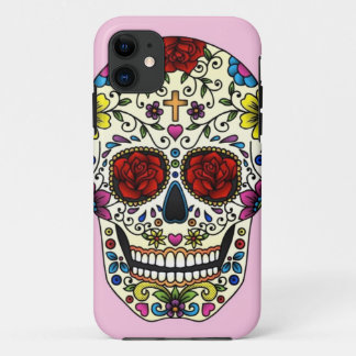 Coque iPhone 11 crâne de sucre