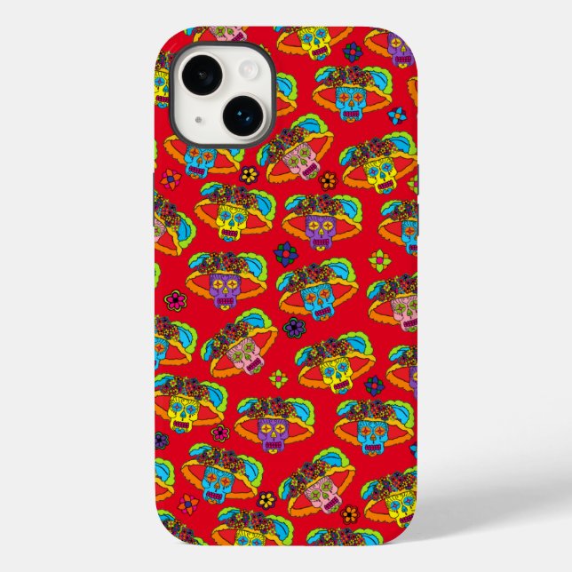 Coques Case-Mate iPhone Crâne de sucre Catrina (Verso)