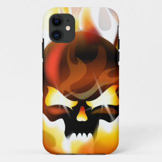 Etui iPhone Case-Mate crâne du feu