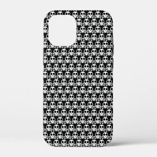Case-Mate iPhone Case crâne effrayant sur fond noir