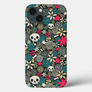 Case-Mate iPhone Case Crâne en fleurs