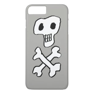 Case-Mate iPhone Case Crâne et arêtes croisées conception pirate
