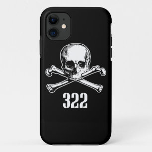 Etui iPhone Case-Mate Crâne et os 322