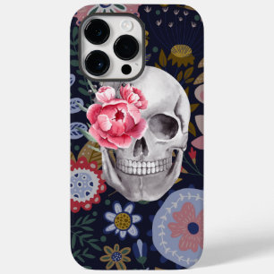 Coque Pour Pour iPhone 14 Pro Max Crâne floral