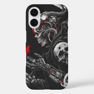 Coques iPhone 16 Crâne gothique