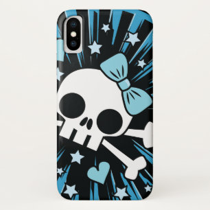 Case-Mate iPhone Case Crâne mignon et os croisés