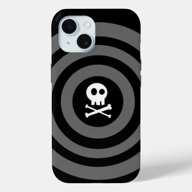 Coques Case-Mate iPhone ~ Crâne + os croisés ~ (Verso)