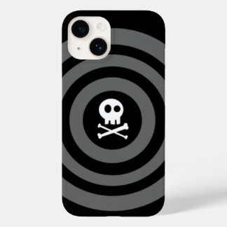 Coque Pour iPhone 14 ~ Crâne + os croisés ~