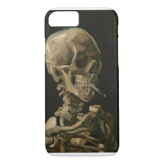 Etui iPhone Case-Mate Crâne squelettique avec la cigarette brûlante par
