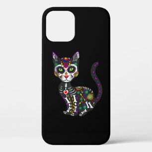 Case-Mate iPhone Case Crâne sucre Chat mexicain Halloween Jour De La Mor