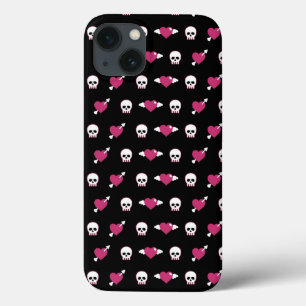 Coques Pour iPhone Crânes et coeurs