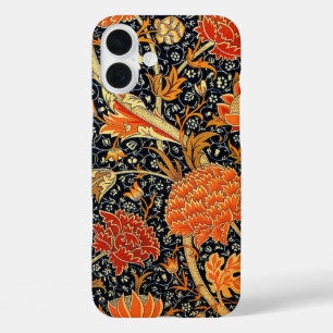 Coques iPhone 16 Plus Cray, un design vintage William Morris,