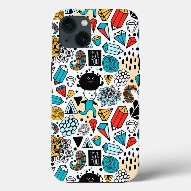 Coques Case-Mate iPhone Crazy head (Verso)