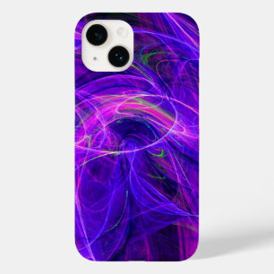 Coques Pour iPhone CRAZY PHOTON bleu violet