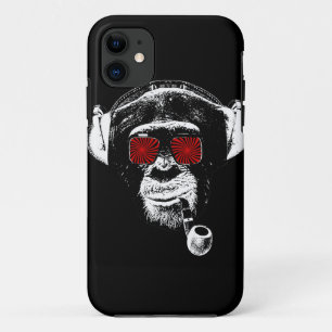 Coque iPhone 11 Crazy singe