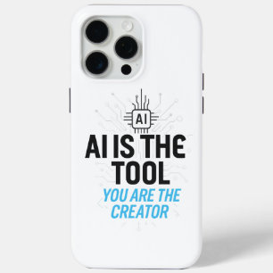 Coque iPhone 15 Pro Max Créateur esthétique de l'IA : Cocréation Abstraite