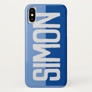 Case-Mate iPhone Case Création de nom en gras.