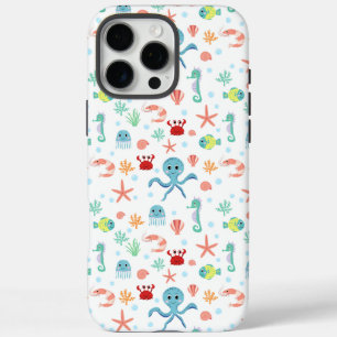 Coques iPhone 16 Pro Max Créatures marines sous-marines fantaisistes