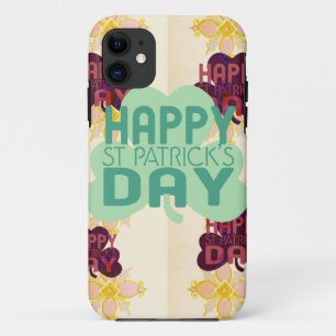 Coque iPhone 11 Créez votre propre belle Saint Patrick Joyeux