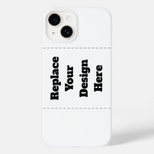 Coque Pour iPhone 14 Créez votre propre blanc