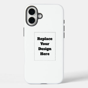 Coques iPhone 16 Plus Créez votre propre blanc 