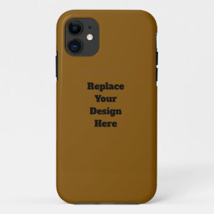 Case-Mate iPhone Case Créez Votre Propre Brun