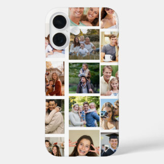 Coques iPhone 16 Créez votre propre collage de 14 photos