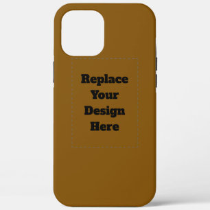 Case-Mate iPhone Case Créez Votre Propre Marron