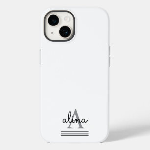 Coque Pour iPhone 14 Créez votre propre monogramme personnalisé