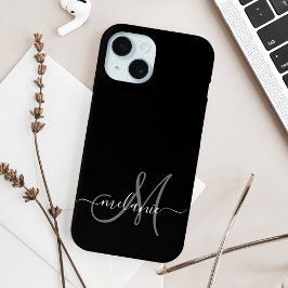Coque Pour iPhone 15 Créez Votre Propre Monogramme Personnalisé Et Un S
