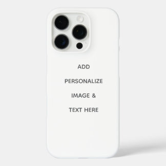 Coques iPhone 16 Pro Créez Votre Propre Personnalisation