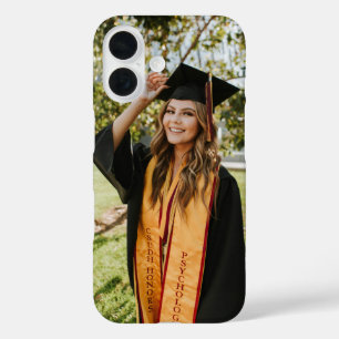 Coques iPhone 16 Créez Votre Propre Photo de Diplômé Personnalisée