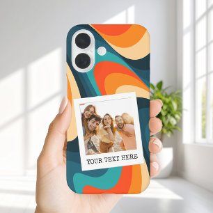 Coques iPhone 16 Créez votre propre photo Retro