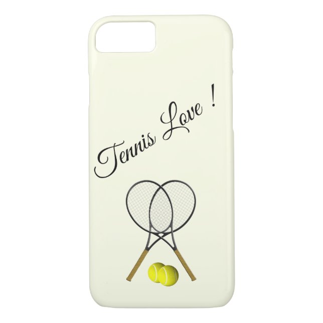 Coques Case-Mate iPhone Crème double de tennis (Dos)
