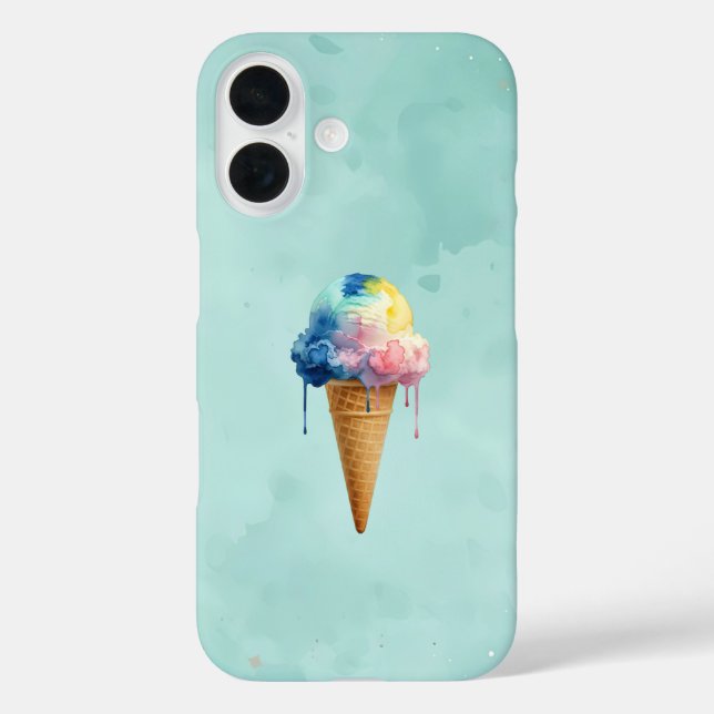 Coques Case-Mate iPhone Crème Glacée (Verso)