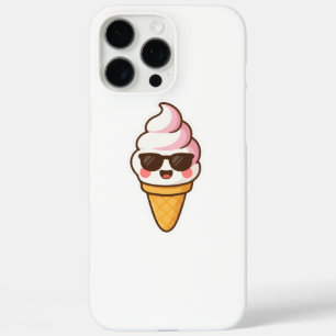 Coques iPhone 16 Pro Max Crème glacée cool Kawaii