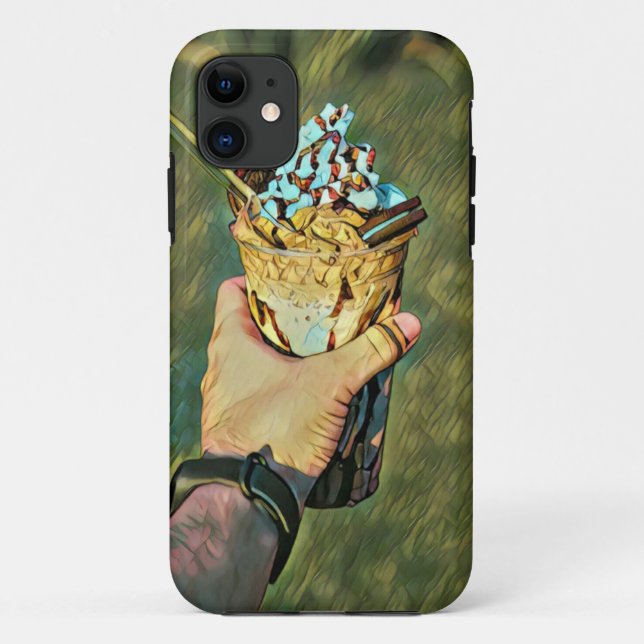 Coques Case-Mate iPhone crème glacée froide cool (Dos)