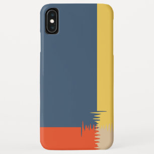 Case-Mate iPhone Case Crème rouge jaune bleu