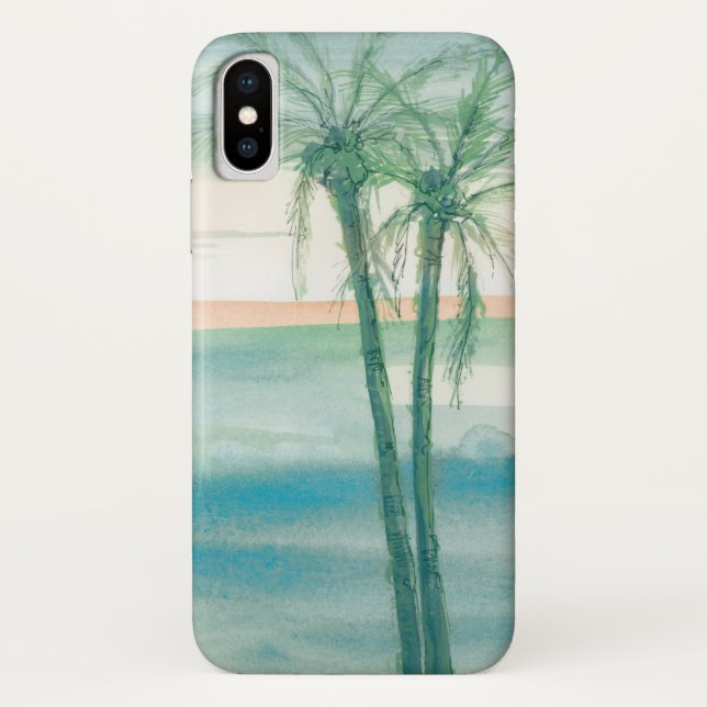 Coques Case-Mate iPhone Crépuscule paisible tropical (Dos)
